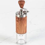 آسیاب دستی قهوه طرح چوب استوانه ای