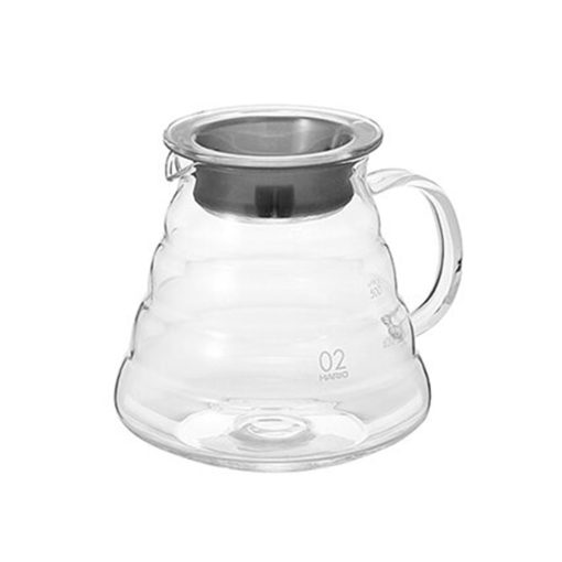 سرور V60 شیشه‌ای سایز 02 – 600 میلی‌لیتر