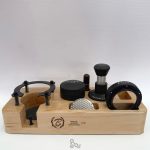 استند نظم دهنده چوبی (سایز 58) با تجهیزات